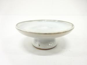 作家物　白釉　小盛器